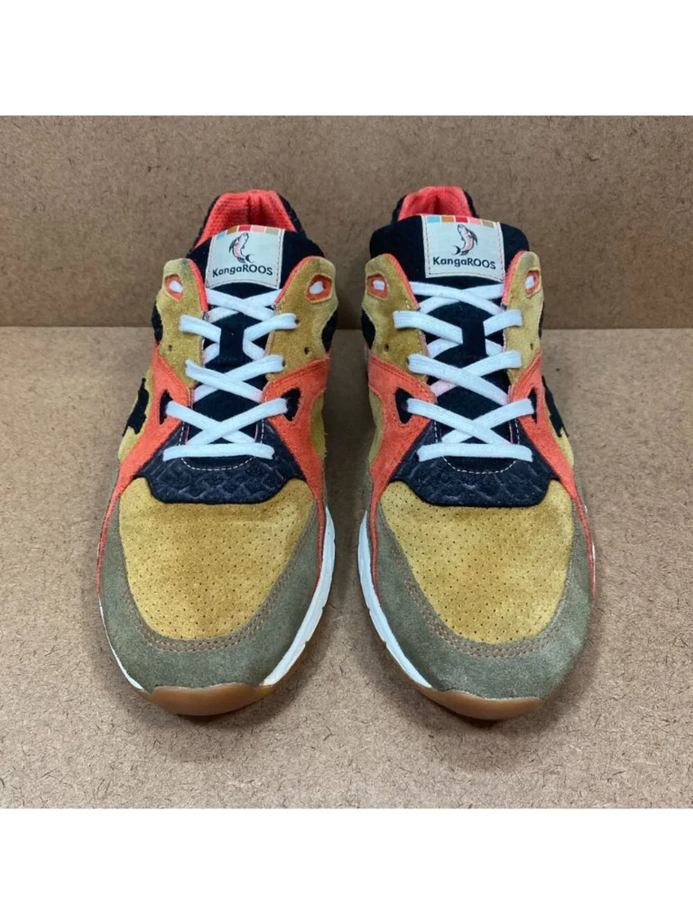 KangaROOS Runaway Rainbow Trout Limited Edition Sneakers Handcrafted Mens SZ11.5